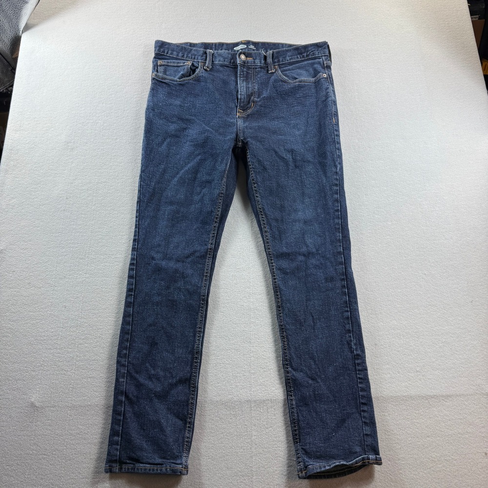 Old Navy Jeans Men 36x32 (36x28) Blue‎ Slim Built-In Flex Denim